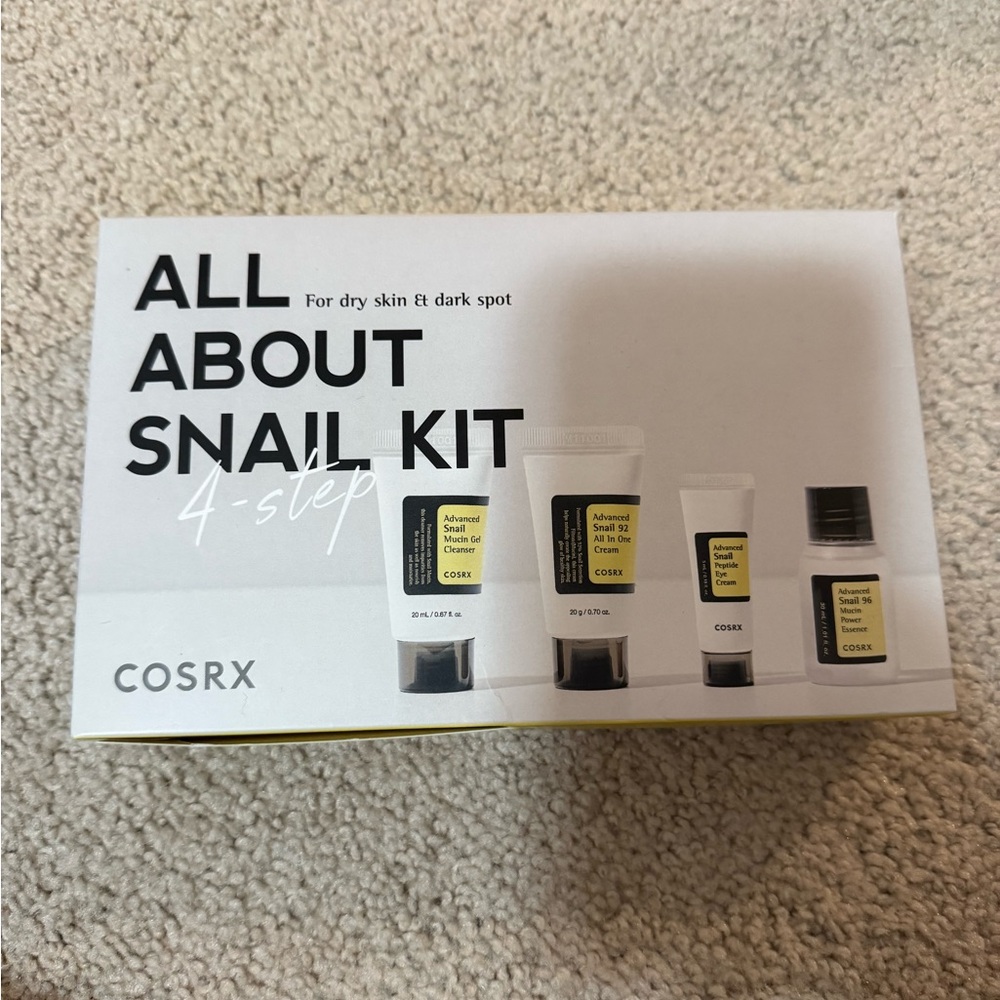 Cosrx all about snail kit new